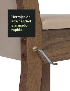 Juego de sillas 6 piezas Madesa