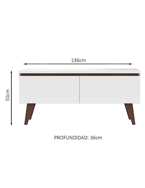 Mueble de tv Le Mans Madesa de MDP