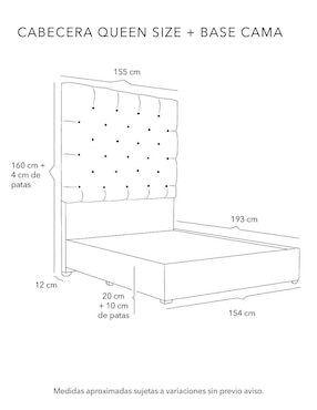 Cama Capri Dicasa de madera