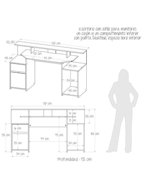 Escritorio Maderkit de MDP