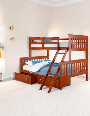 Litera Ansoal de madera pino