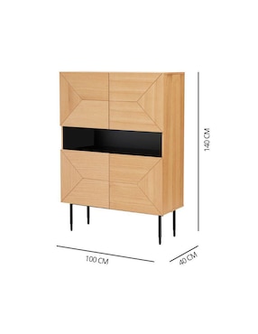 Gabinete VISBY Mobica de melamina