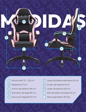 Silla gamer Titano