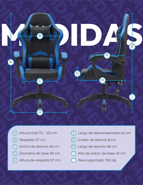Silla gamer Titano