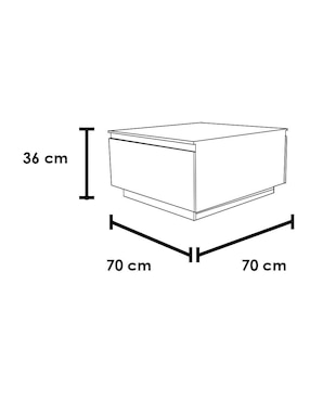 Mesa de centro Baracaldo Kessa