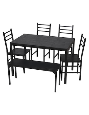 Comedor Campeche Cantia Para 6 Personas De MDF