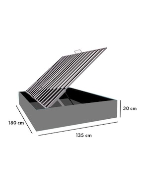 Base para cama CloBed Dormimundo de MDF