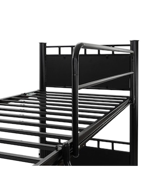 Cama doble Cruzze Atlas Del Descanso de metal individual