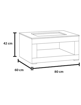 Mesa de centro Arevalo Kessa