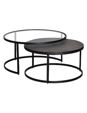 Mesa nido armable Nero Haus
