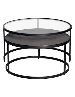 Mesa nido armable Nero Haus