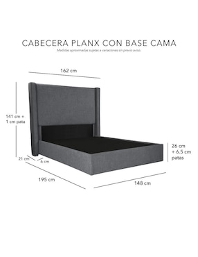 Cama Plans Base Dicasa de madera