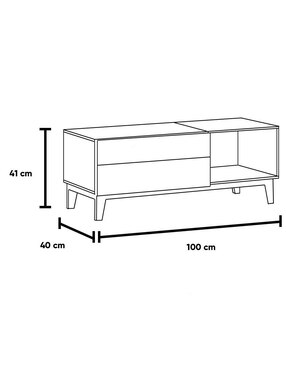 Mesa de centro Erandio Kessa