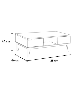 Mesa de centro Rabi Kessa
