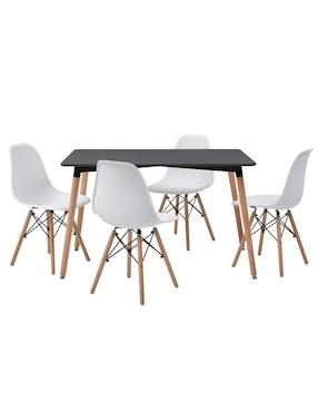 Comedor London-Oslo Sochic Para 4 Personas De MDF