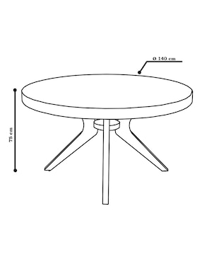 Mesa de comedor Ciro Gabite