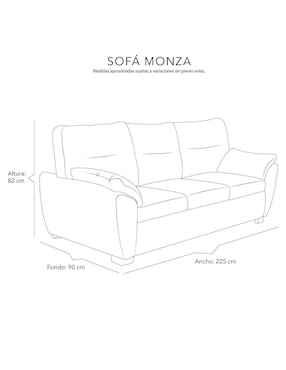 Sofá Monza Dicasa