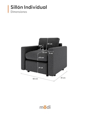 Sillón Adapti Modi Sofa