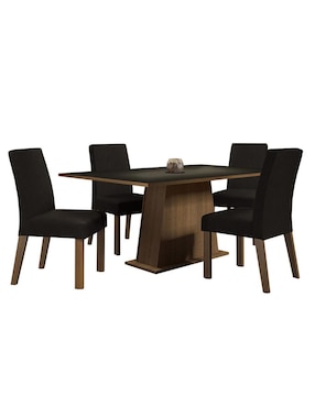 Comedor Flavia Madesa para 4 personas