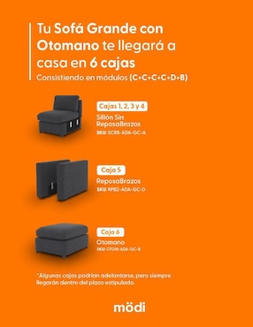 Sala modular Adapti Modi Sofa