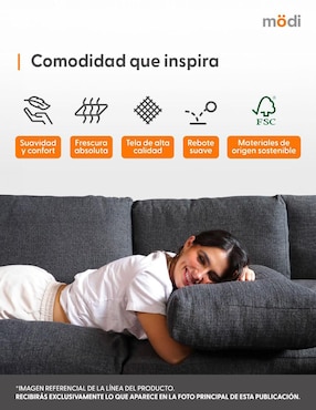 Sofá Adapti Modi Sofa de poliéster