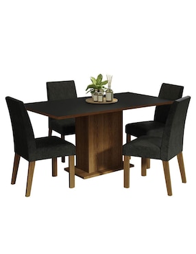 Comedor Keila Madesa para 4 personas