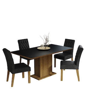 Comedor Cindy Madesa para 4 personas