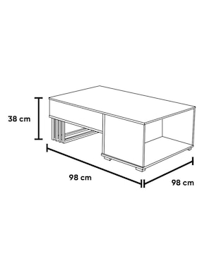 Mesa de centro Kaley Kessa