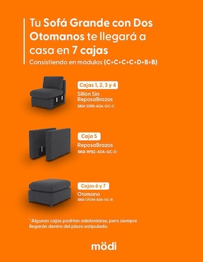 Sala modular Adapti Modi Sofa