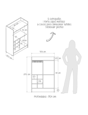 Gabinete Maderkit de mdp