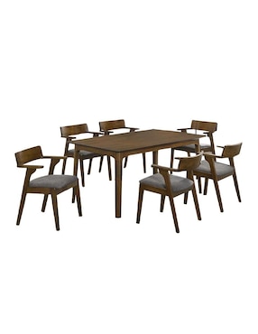 Comedor Odin Bossa Para 6 Personas De Madera