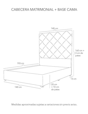Cama Ikki Dicasa de madera