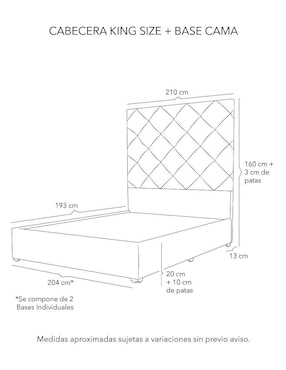 Cama Ikki Dicasa de madera