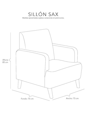 Sillón Sax Dicasa