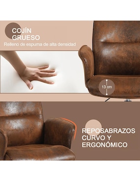 Silla Thomasina Relax Furniturer de tela
