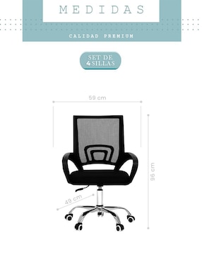 Silla escritorio Linium