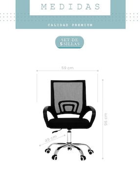 Silla escritorio Linium