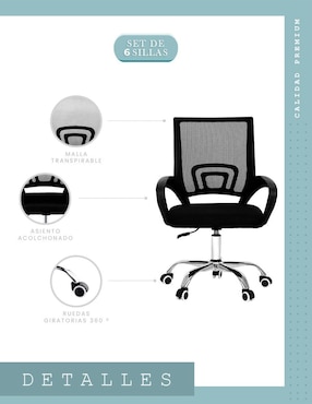 Silla escritorio Linium