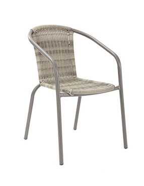 Silla Naterial de ratán PVC