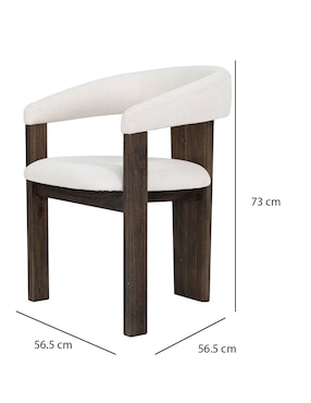 Silla Ginko Haus de madera acacia