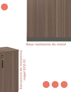 Credenza Cracovia Mundo Unico de melamina