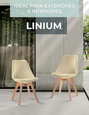 Silla Linium de plástico
