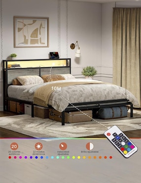 Base para cama Fabato de metal