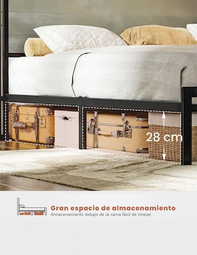 Base para cama Fabato de metal