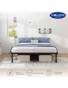 Base para cama Magma Life de metal
