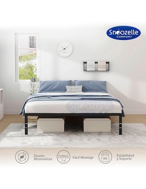 Base para cama Magma Life de metal