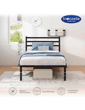 Base para cama Magma Life de metal