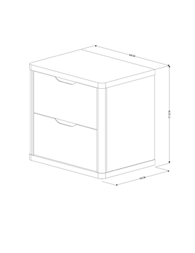 Buro Tampa Dixy de madera álamo