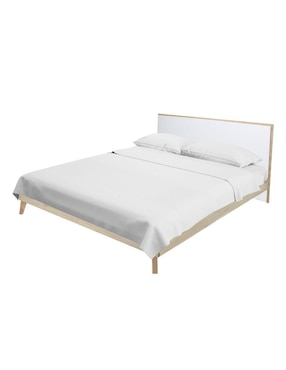 Cama Castella Encino Mundo In de madera queen size