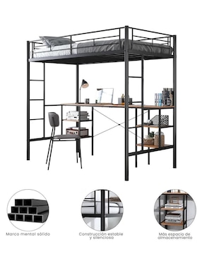 Base para cama Fabato de metal